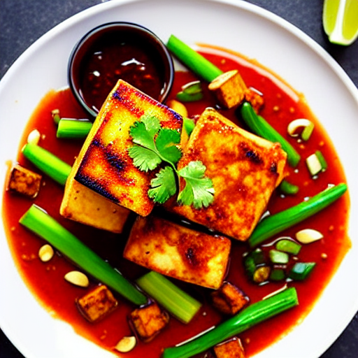 Crispy Tofu with Chili