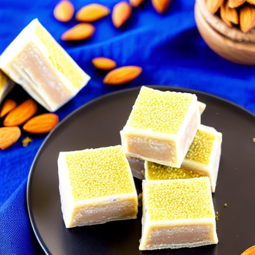 Almond Barfi
