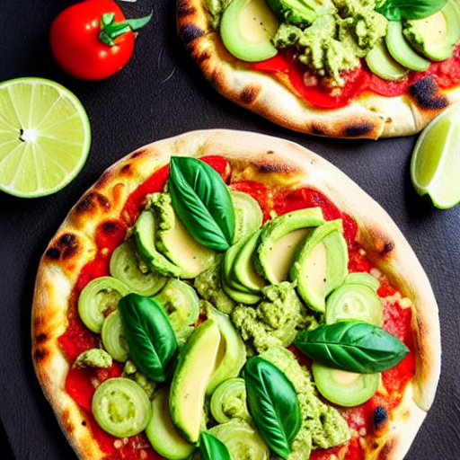 Pizzas de Aguacate