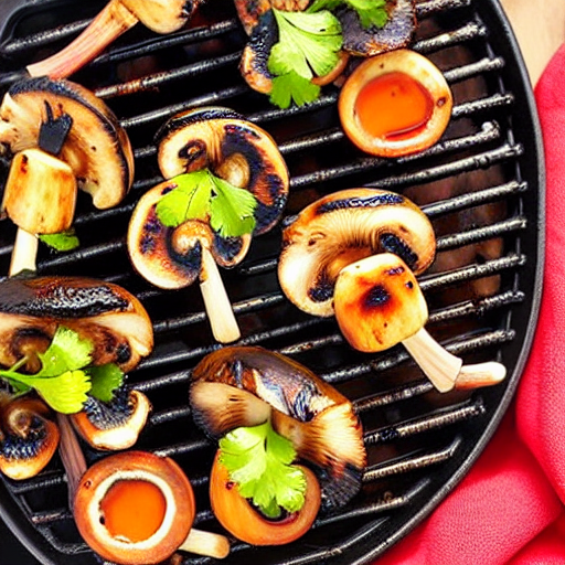 Grilled Mushrooms