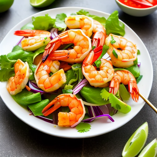Spicy Shrimp Salad