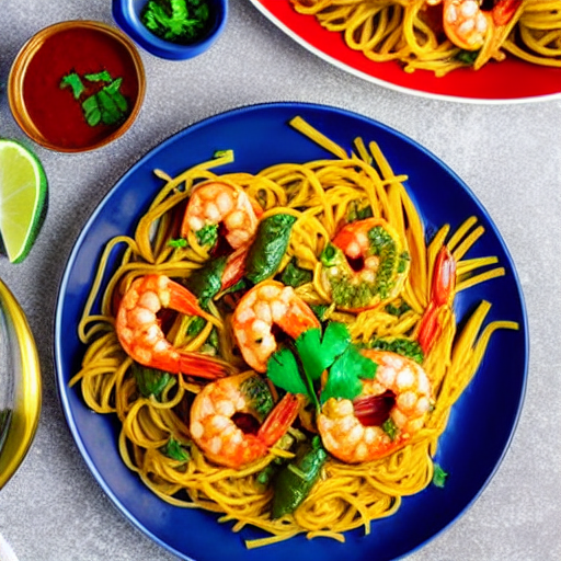 Pasta with Prawns