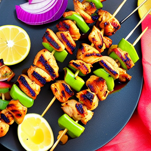 Brochetas de Pollo