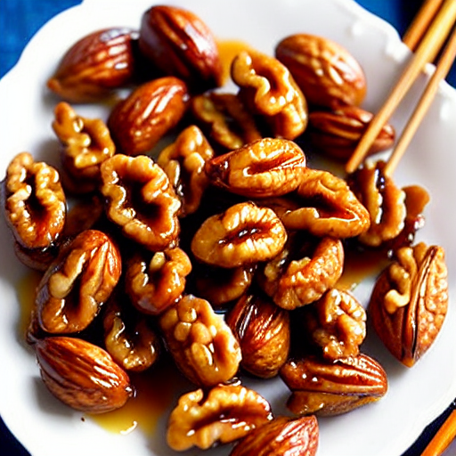 Honey Glazed Walnuts
