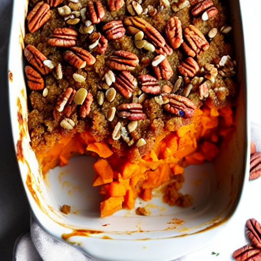 Vegan Sweet Potato Casserole