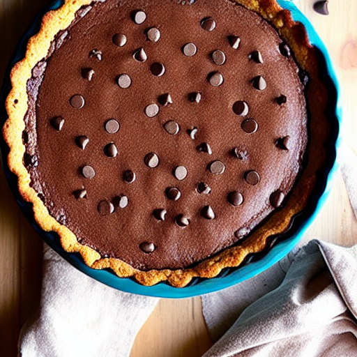 Chocolate Chip Cookie Pie
