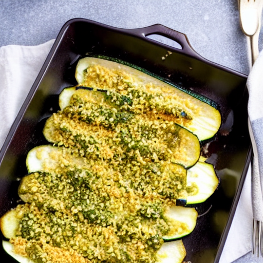 Baked Parmesan Zucchini