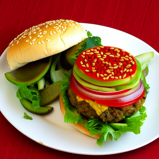 Hummus Burger