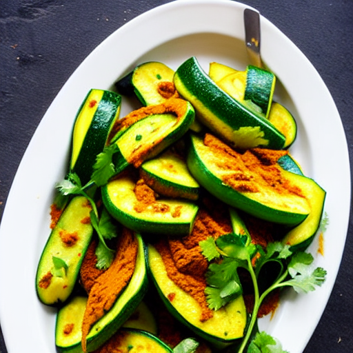 Masala Zucchini