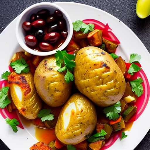 Zeytinyağlı Kumpir Patates