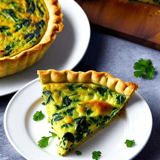 Quiche aux Épinards