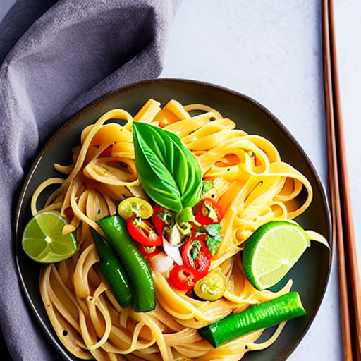 Thai Coconut Pasta