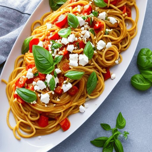 Gluten-Free Spaghetti with Feta