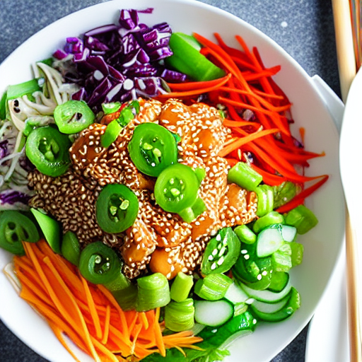 Korean Sesame Salad