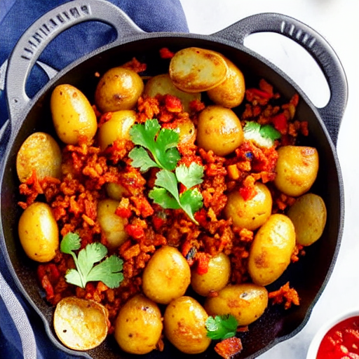 Papas con Chorizo