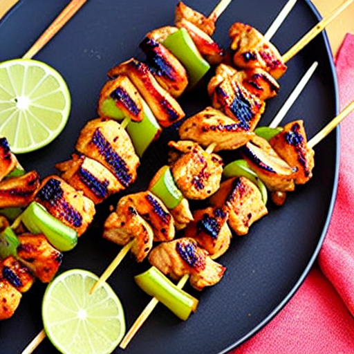 Cumin Chicken Skewers