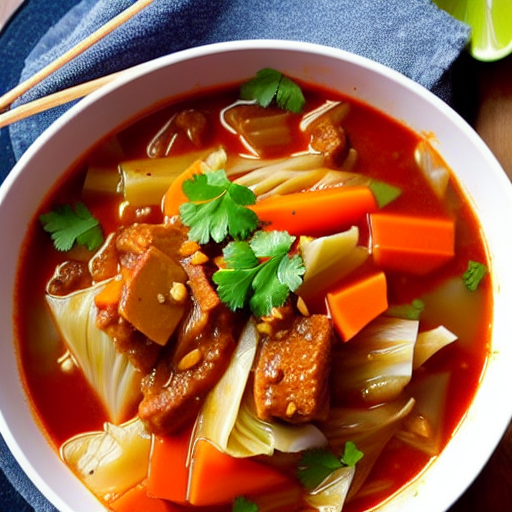 Napa Cabbage Stew