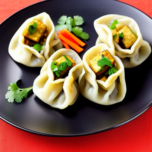 Vegan Tofu Mandu