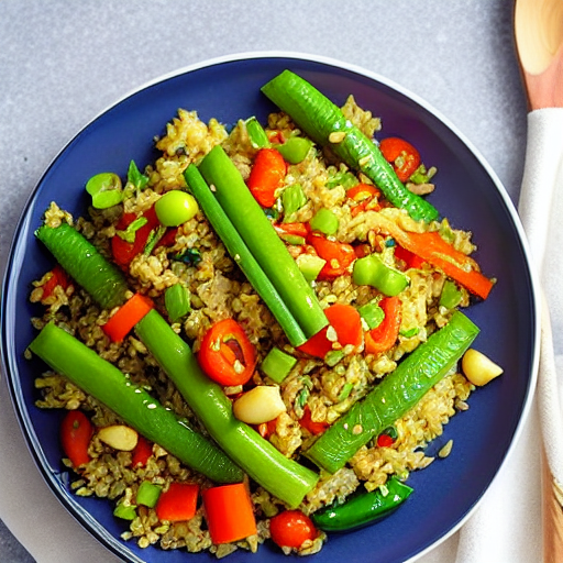 Stir-Fried Cauliflower Rice