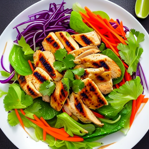 Szechuan Style Chicken Salad