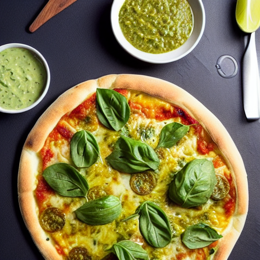 Salsa Verde Pizza