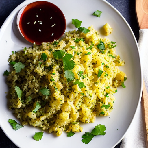 Keto Garlic Cauliflower Rice