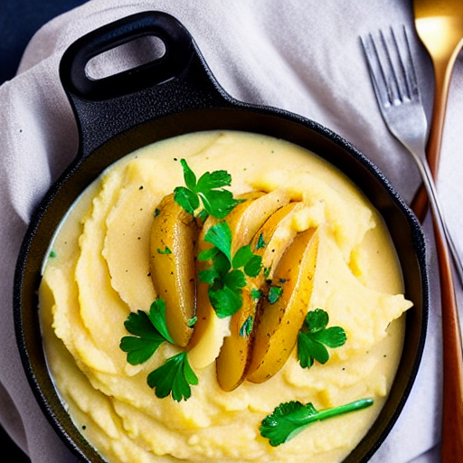 Puré de Patatas con Ajo
