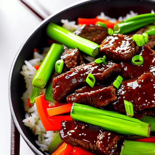 Mongolian Beef Rice