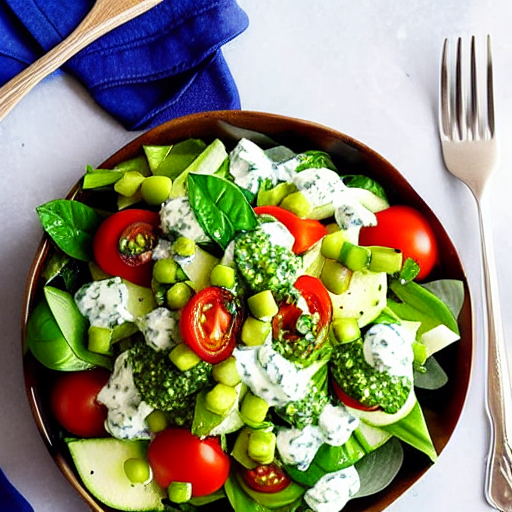 Vegan Tzatziki Salad