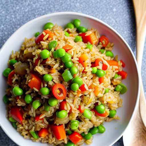 Fried Brown Rice