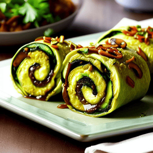Baked Zucchini Rolls
