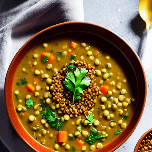 Herbed Lentil Soup