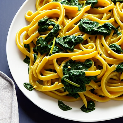 Keto Palak Pasta