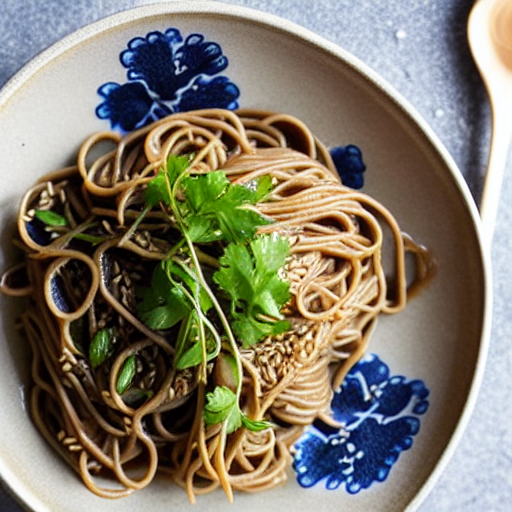 Soba with Seaweed