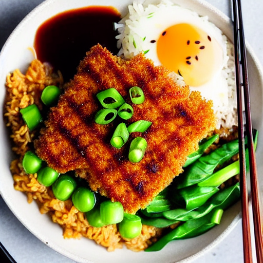 Vegan Katsu Don