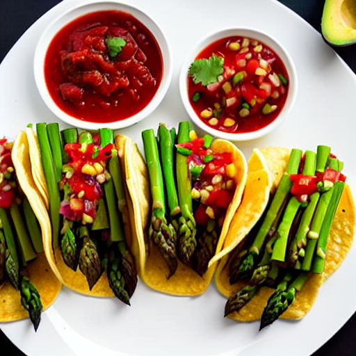 Tacos de Espárragos