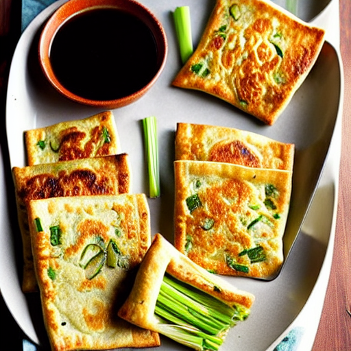 Savory Scallion Pancake