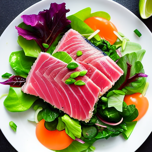 Tuna Tataki Salad