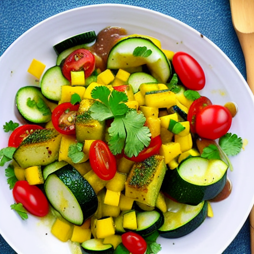 Salada de Abobrinha