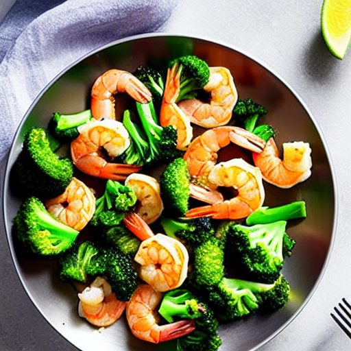 Keto Shrimp and Broccoli Stir-Fry
