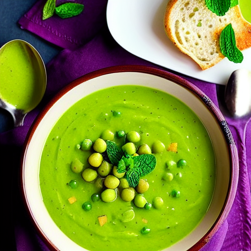 Minted Pea Soup
