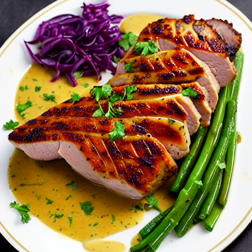 Pork Tenderloin with Mustard