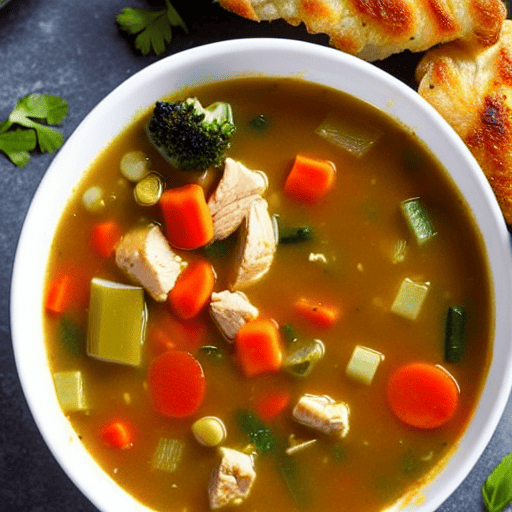 Gluten-Free Chicken and Vegetable Soup