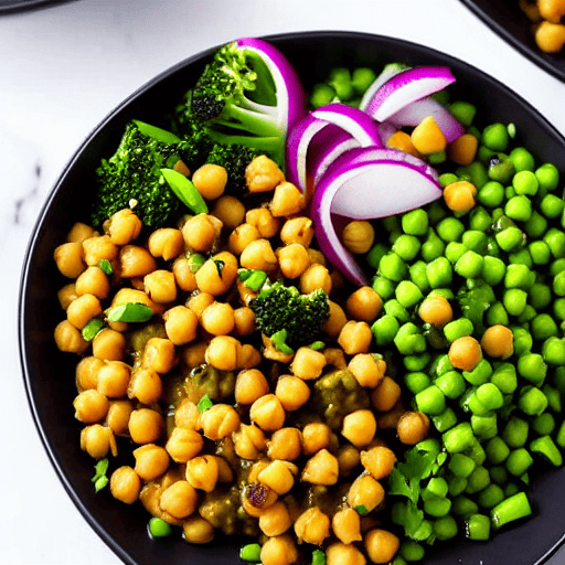 Vegetable and Chickpea Bowl