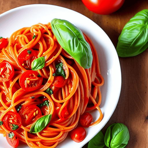 Roasted Tomato Basil Pasta