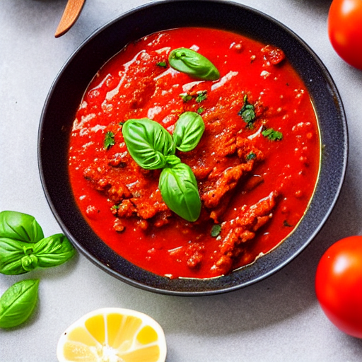 Pâtes à la Sauce Tomate