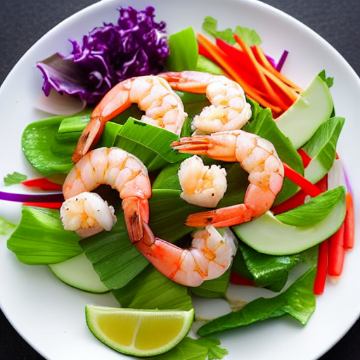 Sakura Shrimp Salad