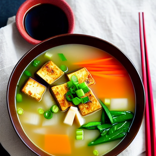 Miso Soup with Tofu
