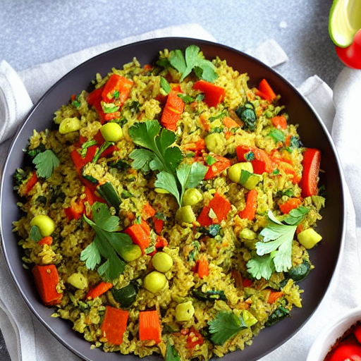 Keto Vegetable Pilaf