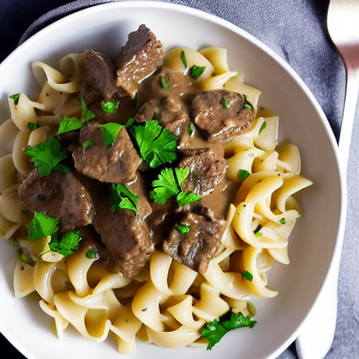 Keto Beef Stroganoff Rice